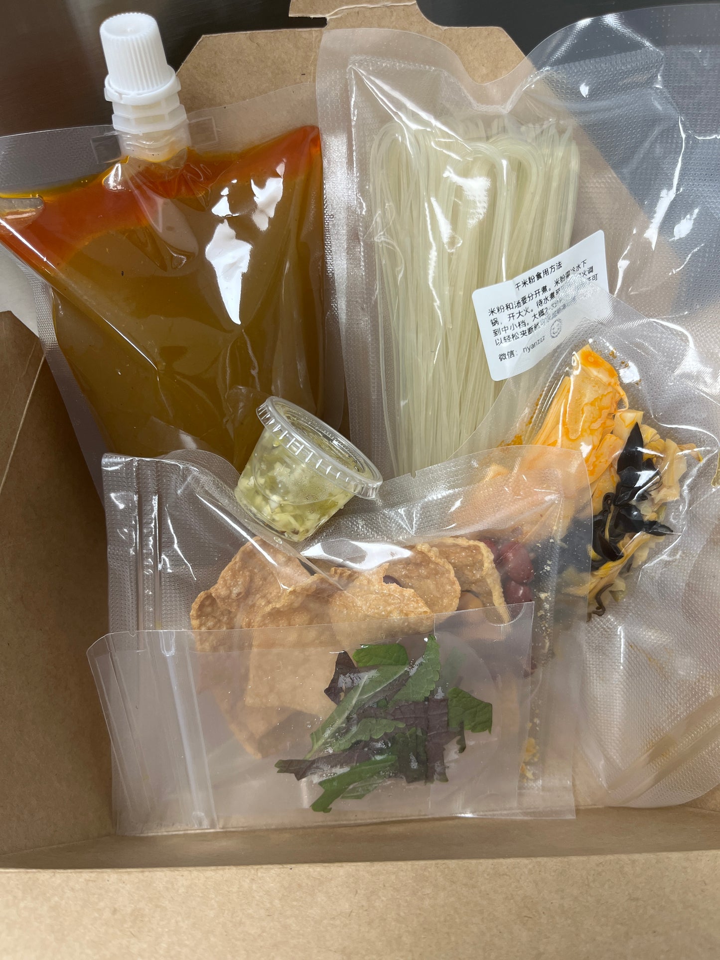 正宗柳州螺蛳粉料理包(冰鲜螺蛳粉)- 卡尔加里团购