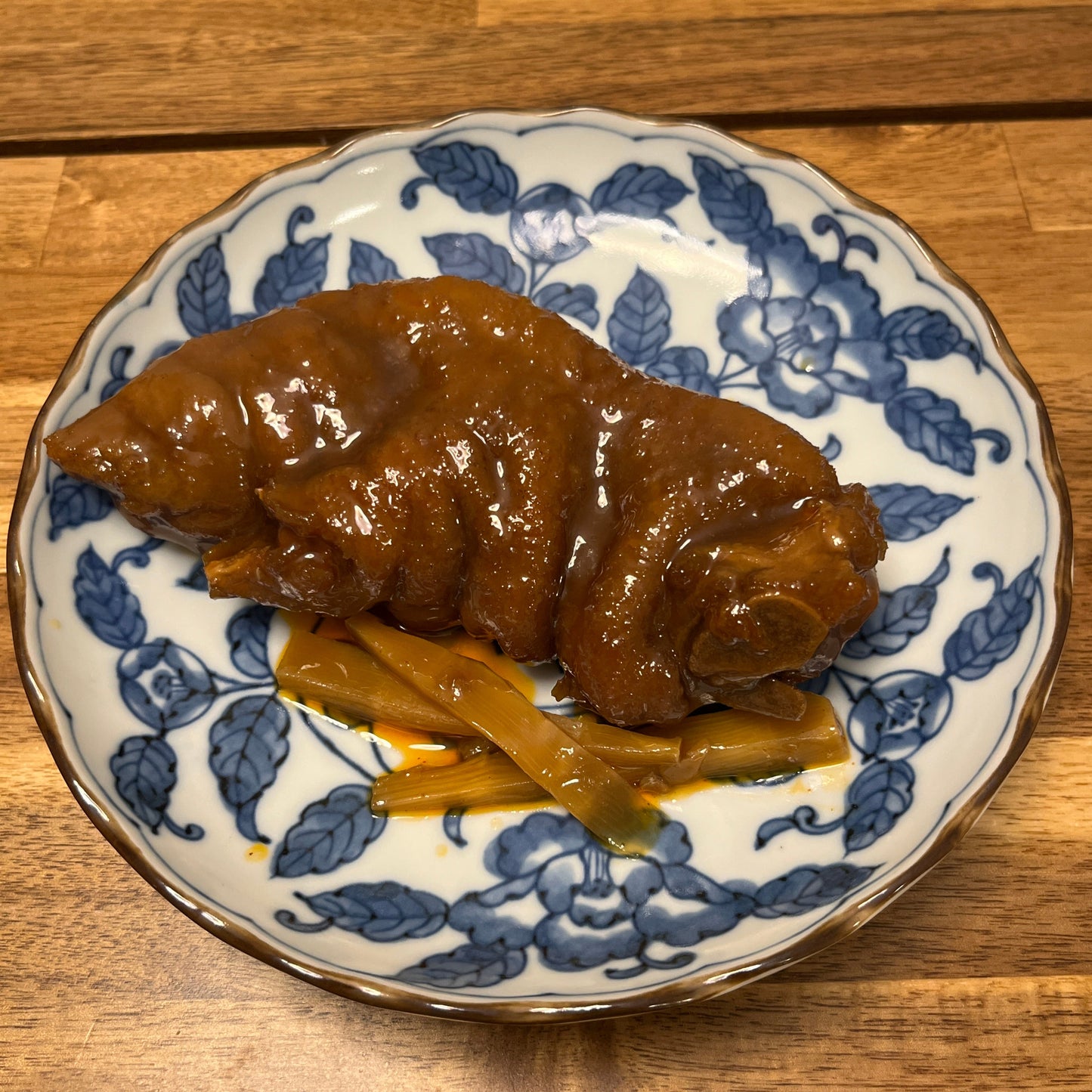 酸辣虎皮豬手