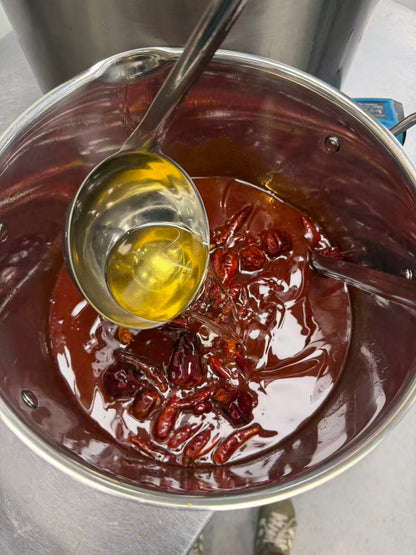 小螺仙纯手工红油 /100%纯辣椒粉制作/不含防腐剂